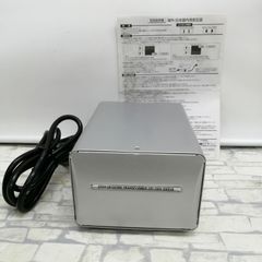 カシムラ変圧器TTS-27C 550VA 100V⇔230Vアップダウントランス - メルカリ