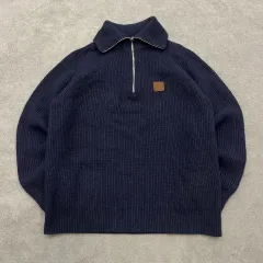L Lee ウール ハイネック ハーフジップ ニットのサムネイル