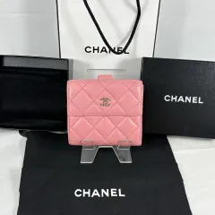 (フルセット 正規品) CHANEL シャネル CC Classic キルティング フラップ 二つ折り財布