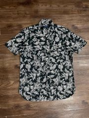 い*柴様 Polo Ralph Lauren 総柄 レーヨン オープンカラーシャ - メルカリ