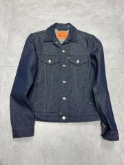 Levi's リジットデニムジャケット インディゴ 美品 XXS オーバーサイズ