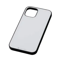 Deff ディーフ iPhone 12 Pro Max 用 Hybrid Case Etanze 背面に化学強化ガラス (6.7インチ) ガラス&TPU ハイブリッドケース ホワイトのサムネイル