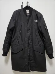 THE NORTH FACE ザノースフェイス ブラック ロング ブルゾン ジャケット