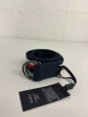 (新品) トミーヒルフィガー リバーシブル Dリング ストライプ ベルト