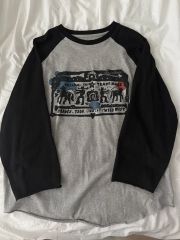 80s usa製 ラグランt バンドt グランジ アメカジ - メルカリ