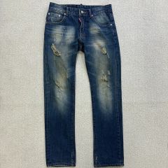 チ*ル様 DSQUARED2 スケータージーン ストレッチ ブラックデニ - メルカリ