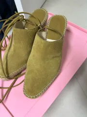 ZARA BASIC スウェード ミュール 240
