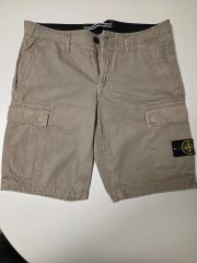 ら*ぶ様 STONE ISLAND カーゴショートパンツ ライトブルー W32 - メルカリ