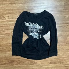 エイチアナーキー スカル メッシュ カットソー パンク ゴシックgoth