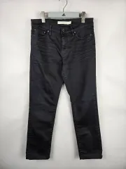 Calvin Klein カルバン・クライン ck 30x34 メンズ ストレッチ スリム ストレート ブラック パンツ ズボン