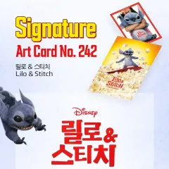 <リロ & スティッチ> アートカード 出品
