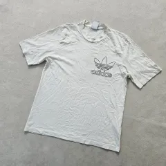XL adidas アディダス トレフォイル ロゴ コットン 半袖Tシャツ 0413Y