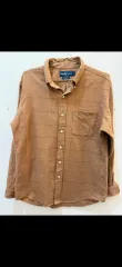 ポロ ラルフローレン ブラウン CHECK シャツ L