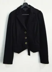 MARCJACOBS ブラック クロップド ジャケット XS