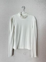 ゼクシィミックス トップス ラッフル袖 ポロシャツ 半袖 Sサイズ