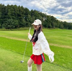 COOL BLUE GOLF TEE WHITE RUFFLOG cph - メルカリ