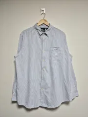 CHAPS by ralph lauren ストライプ オックスフォード シャツ L - S383