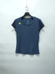 デサント レディース DSW トレーナー メッシュ バイカラー 半袖 Tシャツ (55)