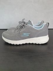 早い者勝ち❣️SKECHERS スリッポンスニーカー 25.5 グレー - メルカリ