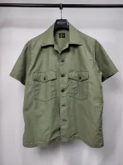 ニードルズ ファティーグ シャツ オリーブ m