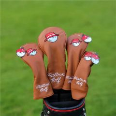 大人気値下げ4点セット】MalbonGolfマルボンゴルフクラブカバーピンク 