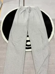 グレー ワイド トレーナー ズボン