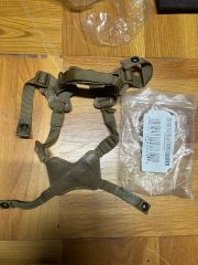 ACH チンストラップ PAD SUSPENSION ACHヘルメットベルクロ - メルカリ
