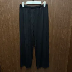 ユニクロ プリーツ パンツ XL