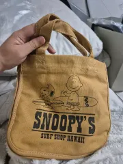 スヌーピ サーフショップ ハワイ ミニ トートバッグ