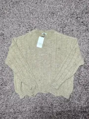 (新品) ZARA ザラ ダメージニット L