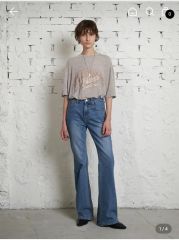 Juemi Flocky Tulle Flare Pants - メルカリ