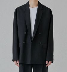 Casper John 短丈　テーラードジャケット　XS ブラック Casper John 短丈 テーラードジャケット XS ブラック - メルカリ