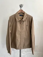 *新品* Polo ポロ ラルフローレン ベージュCOLOR コットン ハリントン ジャケット