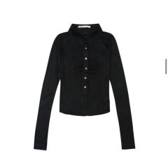ラグアジェム FRONT FRILL COMPACT シャツ - メルカリ