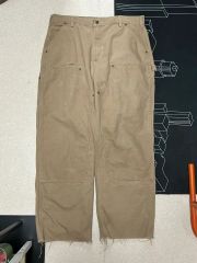 Carhartt ダブルニーペインターパンツ アメリカ製鬼フェード W34×32