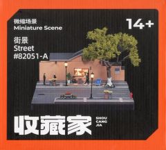 1/64】街角交差点 信号 街灯 ジオラマベース トミカ ホットウィール