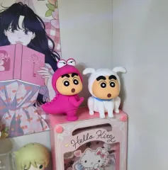 まとめ) クレヨンしんちゃん コスプレ ミニ フィギュア ガチャ