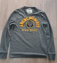 Abercrombie ヴィンテージ 長袖Tシャツ マッスルフィット L