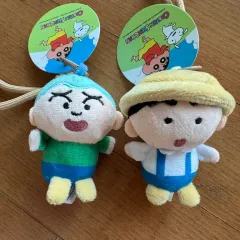 クレヨンしんちゃん ぬいぐるみ キーホルダー 2種 セット