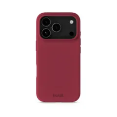 Holdit スマホケース (iPhone 17 Pro Max/ワインレッド) スマホ ケース カバー (シリコン/ワイヤレス充電可能/強力なグリップ) iphoneケース iPhone17ProMax