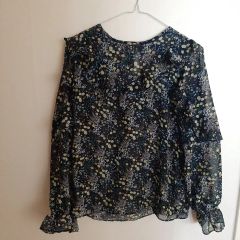 ☆アマカ・ブラウス42☆LIBERTY 花柄 五分袖素敵☆美品 - メルカリ
