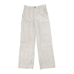 Polo Ralph Lauren カーゴパンツ ホワイト コットン イギリス軍 - メルカリ