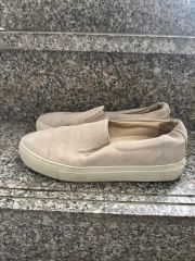 SUNSPEL】サンスペル メンズ キャンバススリッポン ベージュ27.5cm 