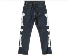 Roen skull printed skinny jeans - メルカリ