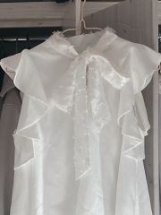 新品 レキサミ Lily プリーツ ジレ ベスト 定価44280円 - メルカリ