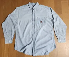 ポロラルフローレン シャンブレー デニムシャツ(L)