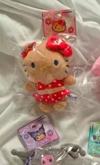 サンリオ ハローキティ 水着 マスコット ぬいぐるみ キーホルダー