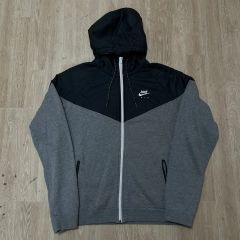 希少】NIKE テックフリース 黒グレー パーカー swag drip - メルカリ