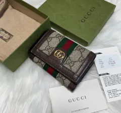 OS グッチ オフィディア GG レディース カードケース 財布 二つ折り財布 コイン財布