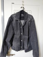 大森元貴様着用 ZARAトップステッチブークレジャケット ボアジャケット 